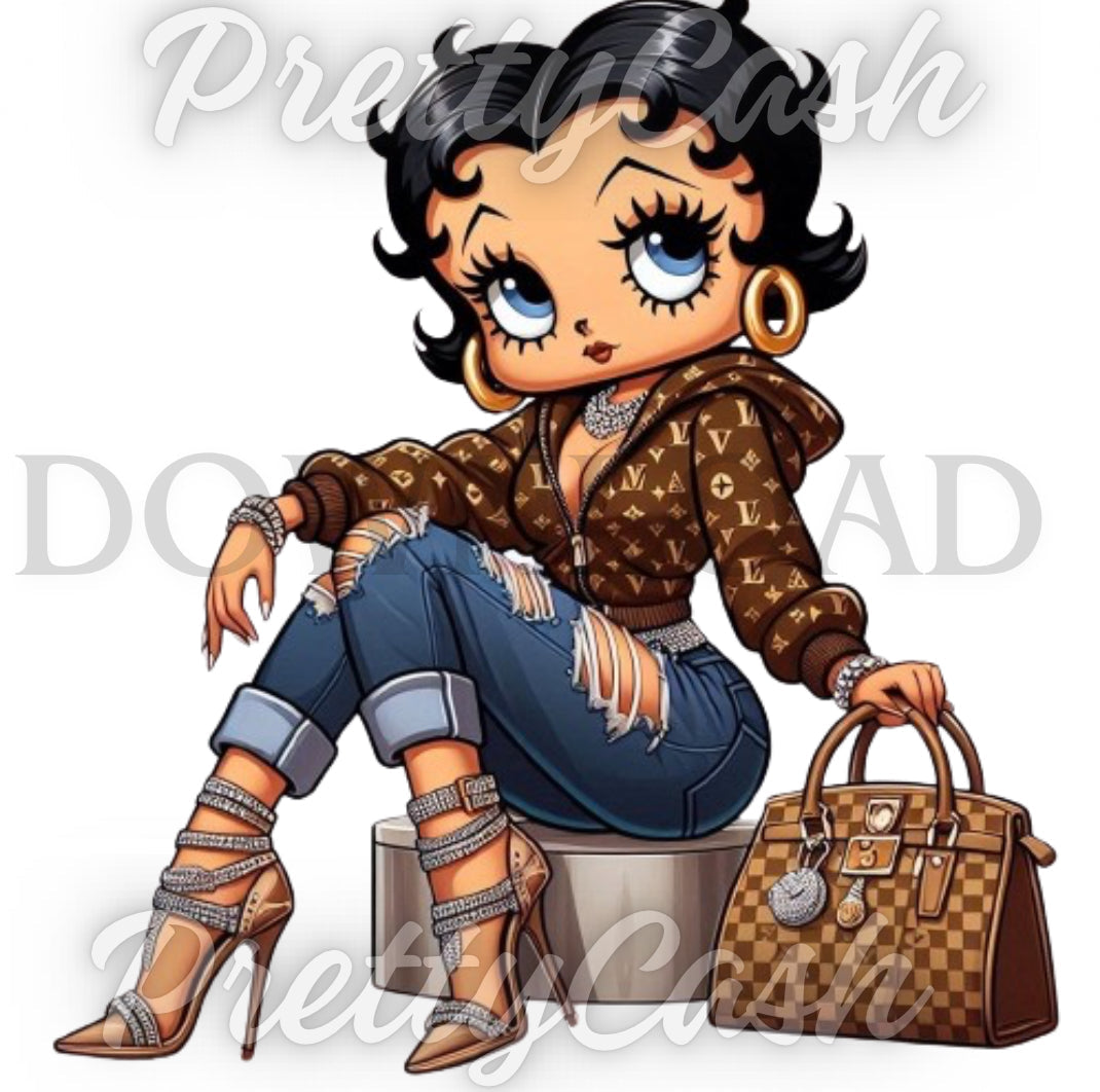 Betty Boop Classy Poses
