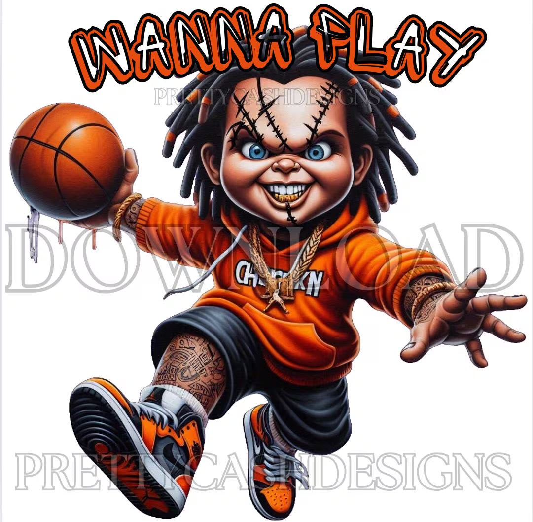 Wanna Play? Air Chucky, Basketball Chucky Streetwear